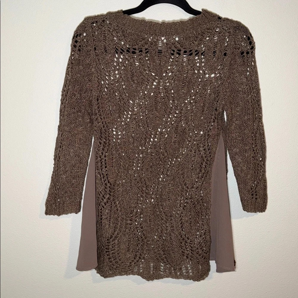 Y2K American Vintage Flowy Boho Fairy Grunge Knit Top - Picture 4 of 4